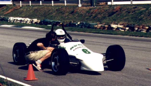 Ennis Bragg racing at Road Atlanta in 1995